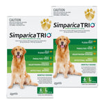 Simparica TRIO Chewable Tablet for Large Dogs 20.1-40kg - 12 Pack Value Bundle