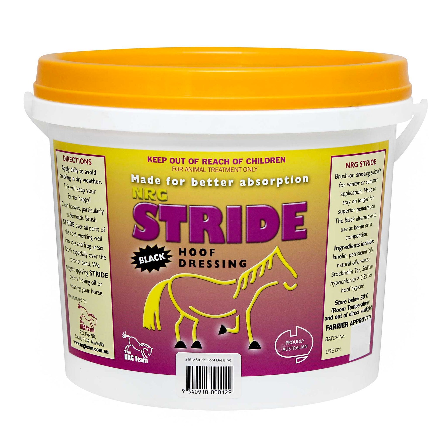 NRG Stride Hoof Dressing