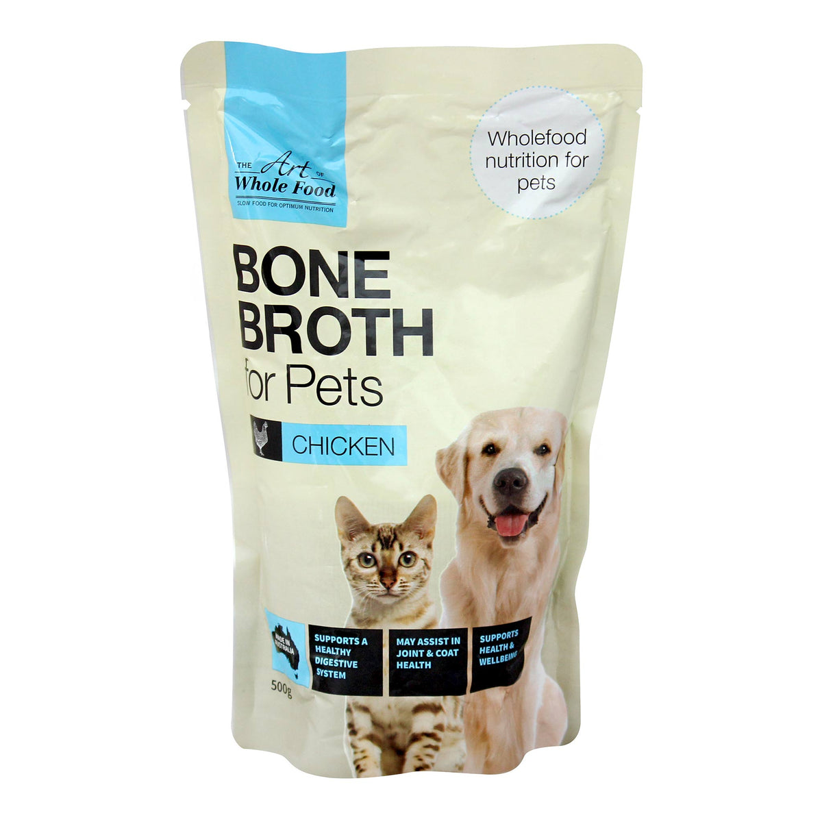 The Art of Whole Food Chicken Bone Broth for Pets 500g