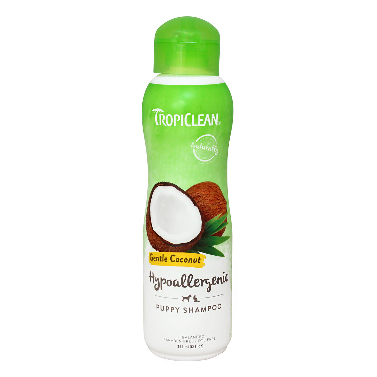 TropiClean Gentle Coconut Hypoallergenic Puppy Shampoo 355mL