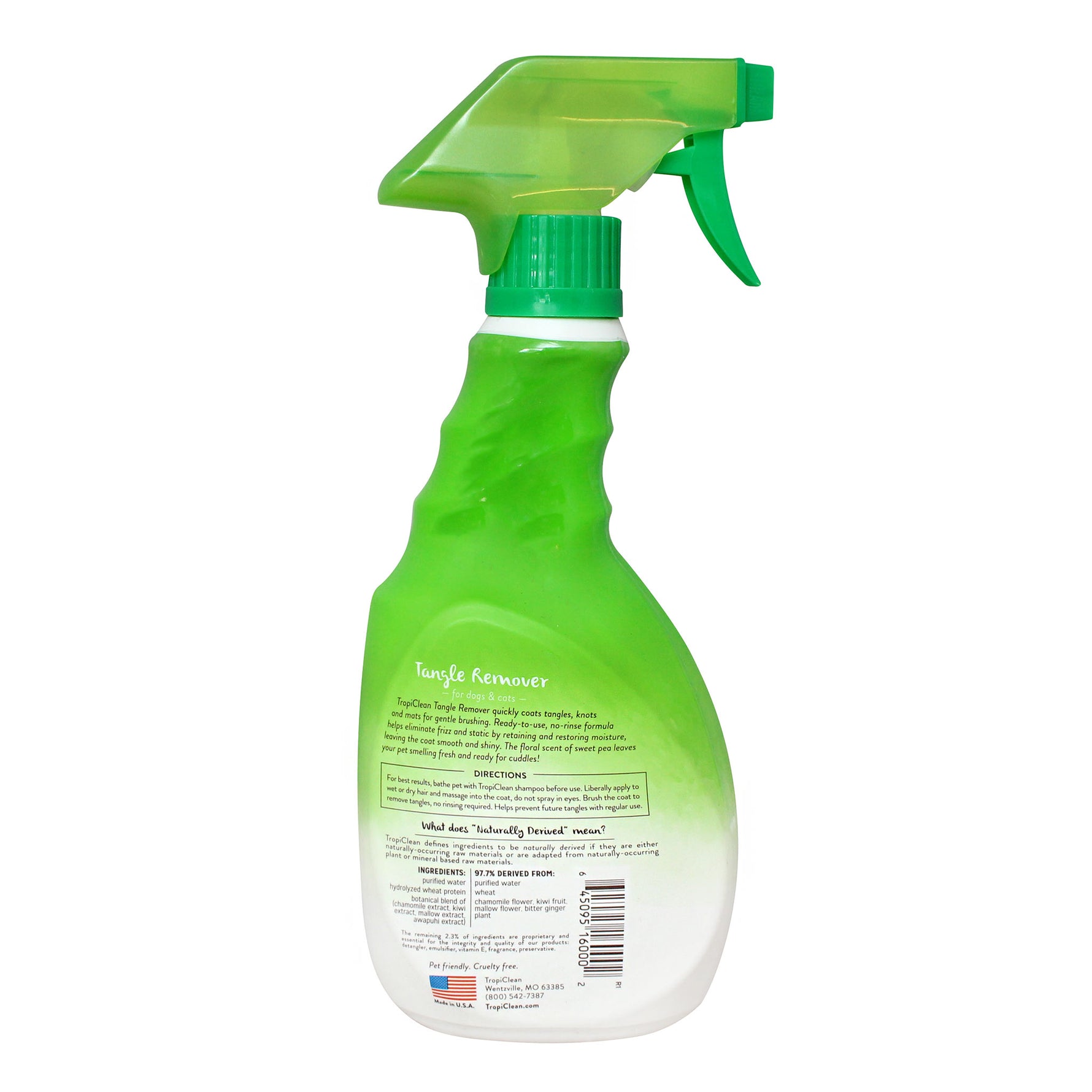 TropiClean Sweet Pea Tangle Remover 473mL