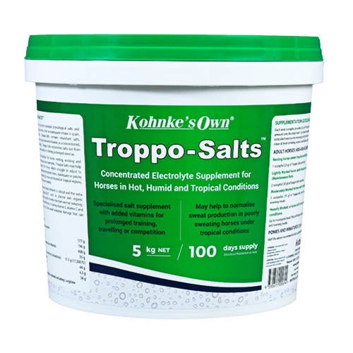 Kohnke&#39;s Own Troppo Salts Mixed Salt Supplement for Horses