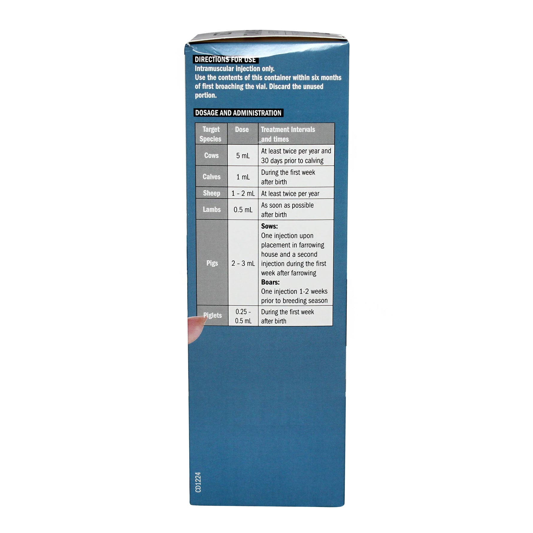 Troy Vitamin ADE Injection for Cattle, Sheep & Pigs