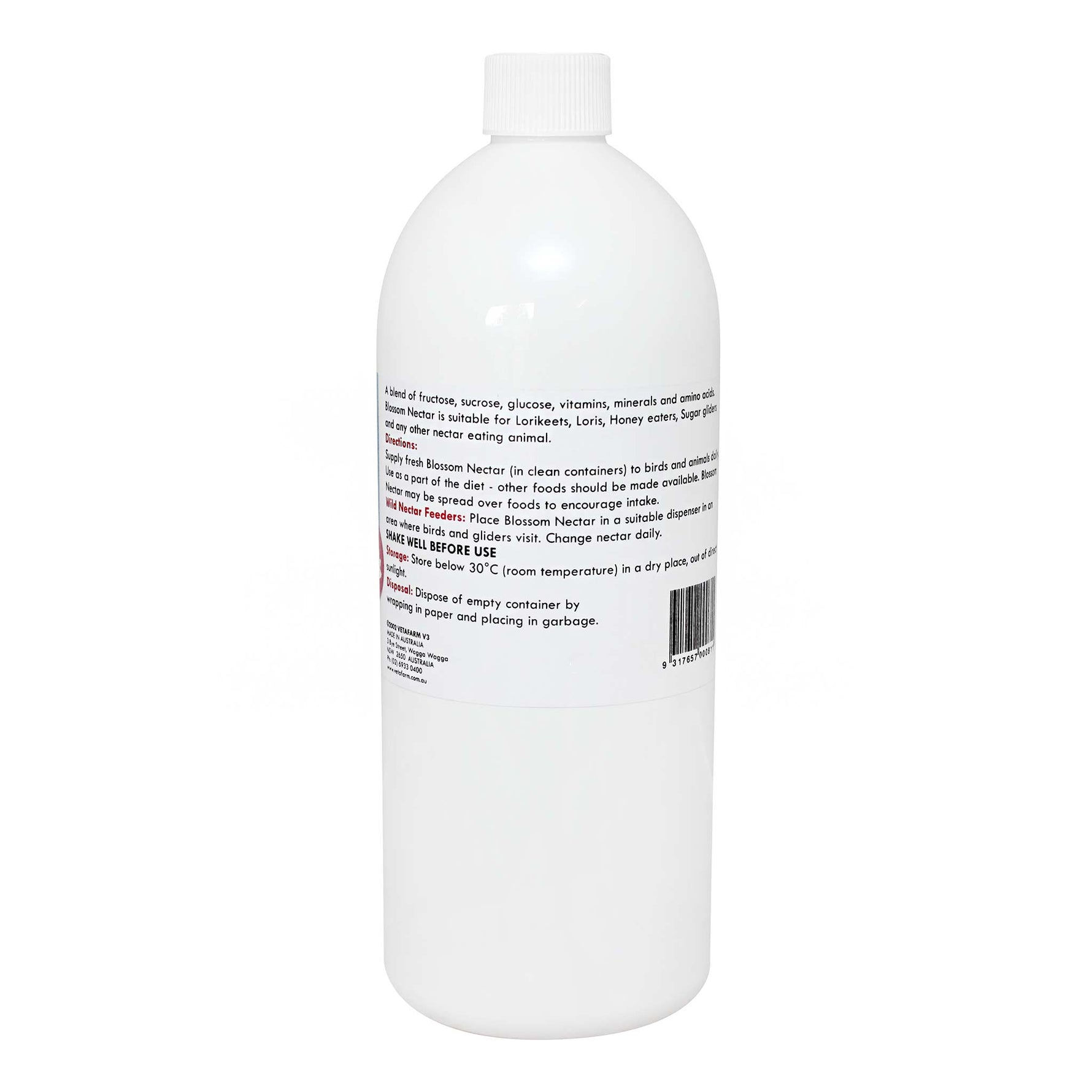 Vetafarm Blossom Nectar Liquid Nectar