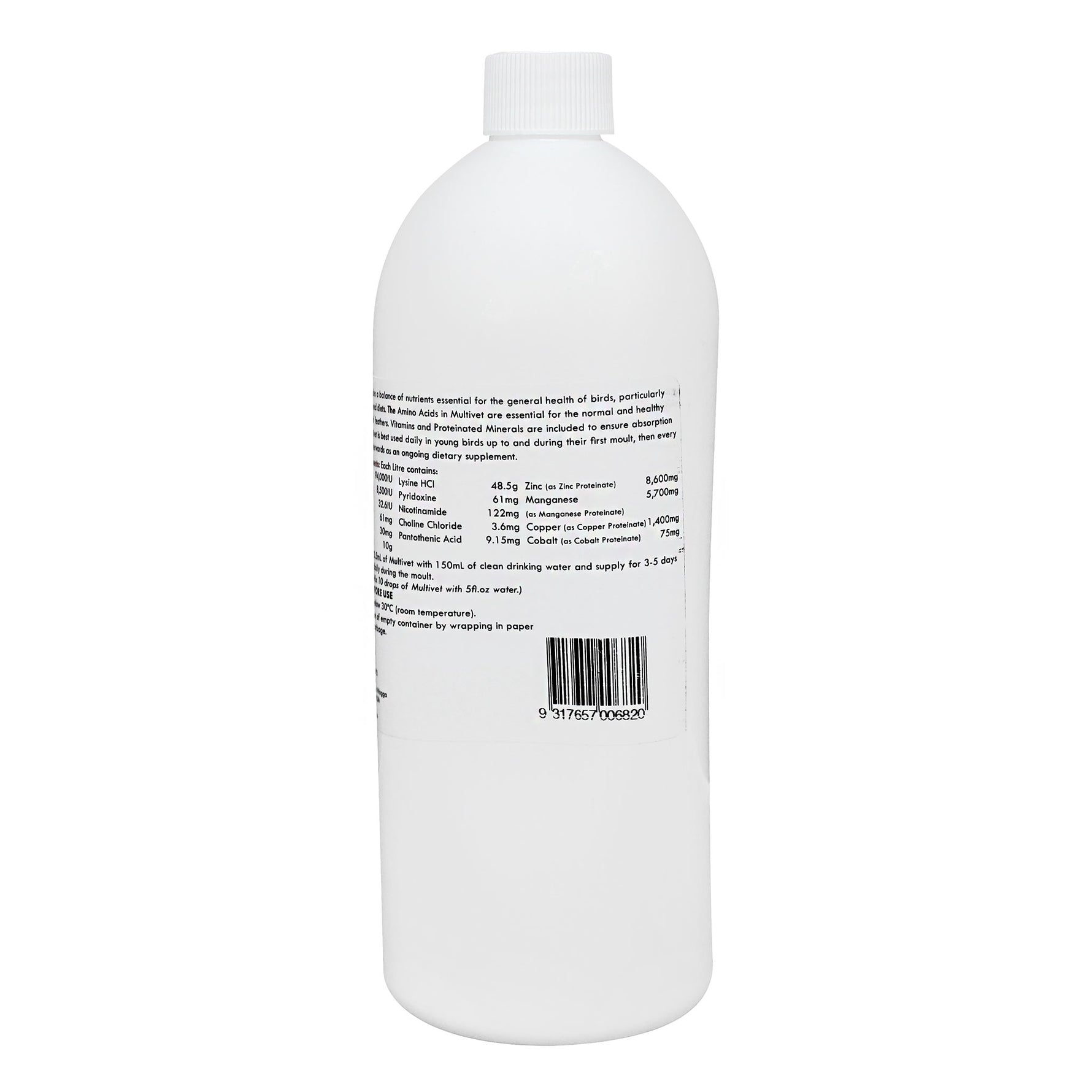 Vetafarm Multivet with Moulting Aid for Birds