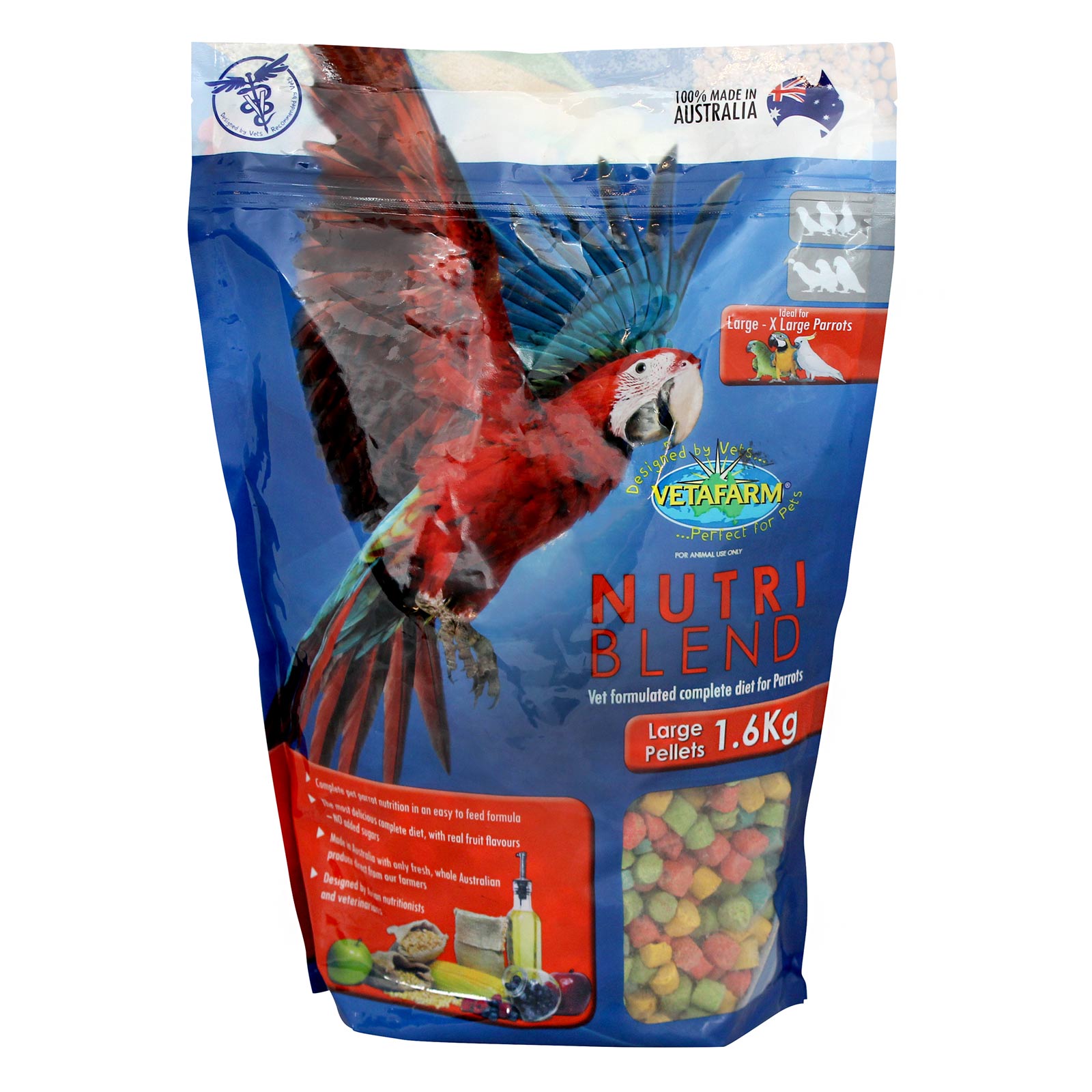 Vetafarm Nutriblend Pellets Large