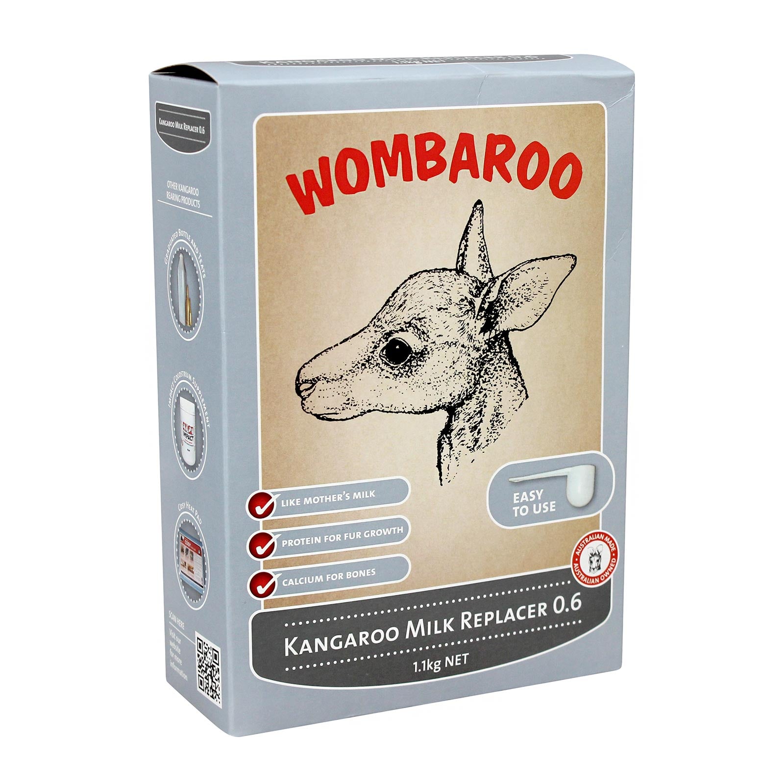 Wombaroo Kangaroo Milk Replacer 0.6