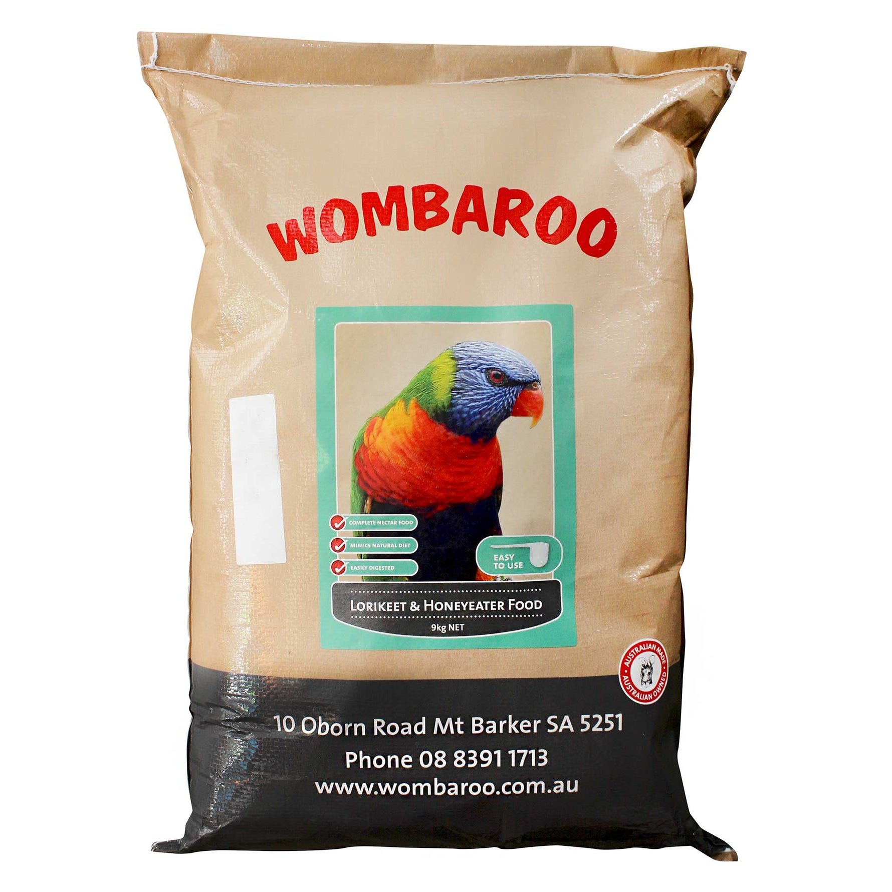 Wombaroo Lorikeet & Honeyeater Food