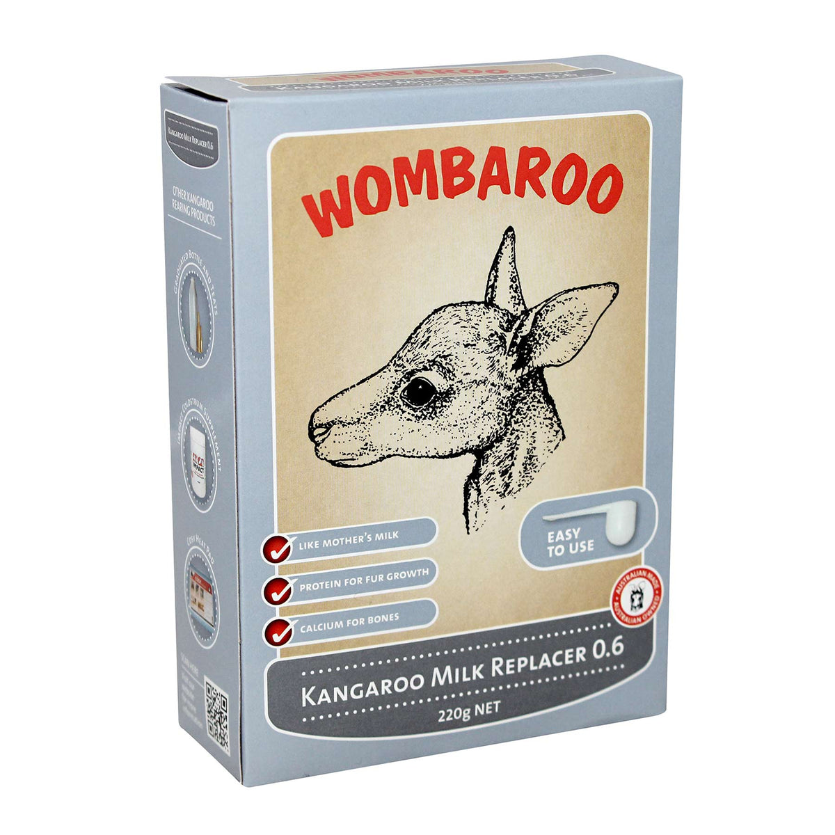 Wombaroo Kangaroo Milk Replacer 0.6