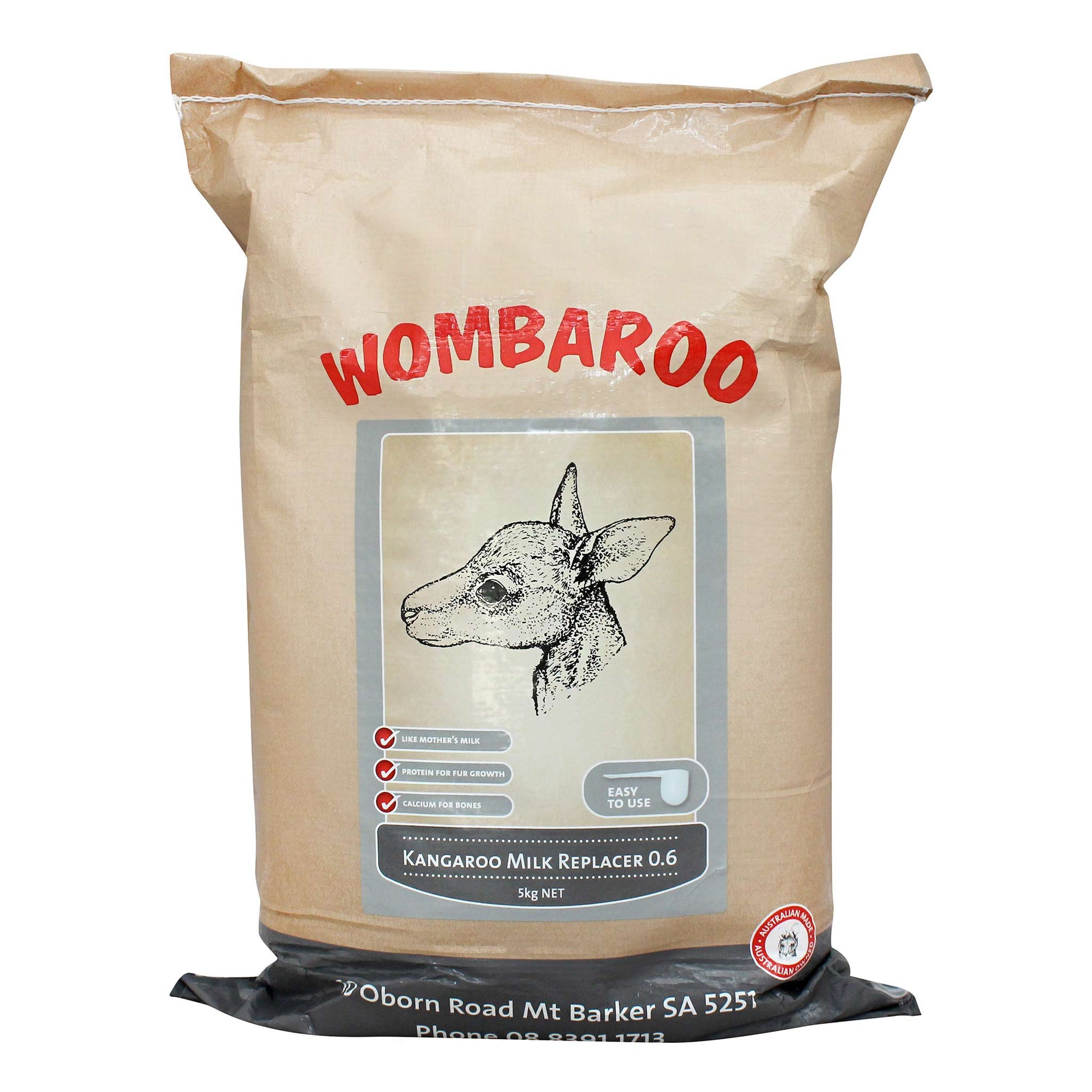 Wombaroo Kangaroo Milk Replacer 0.6