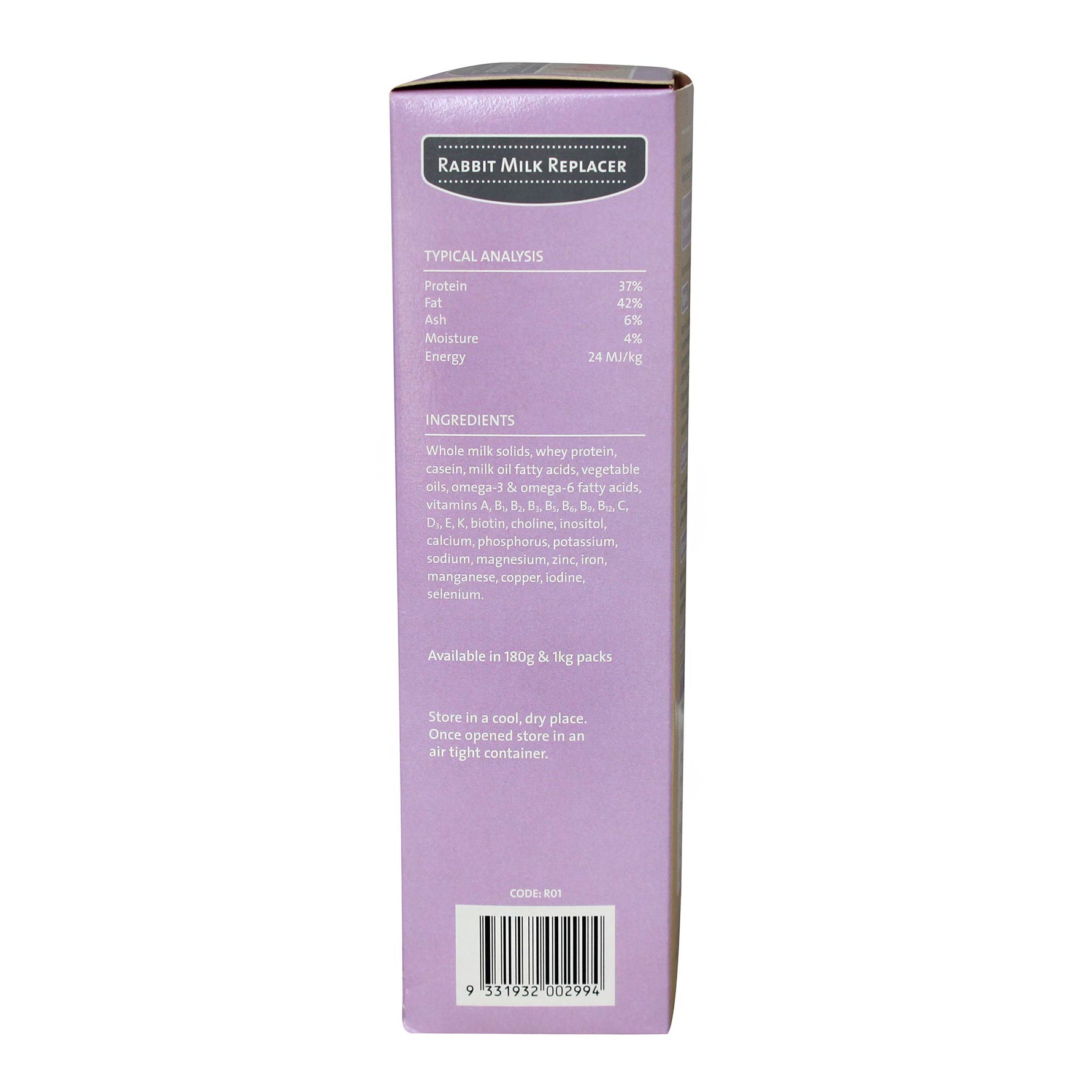 Wombaroo Rabbit Milk Replacer