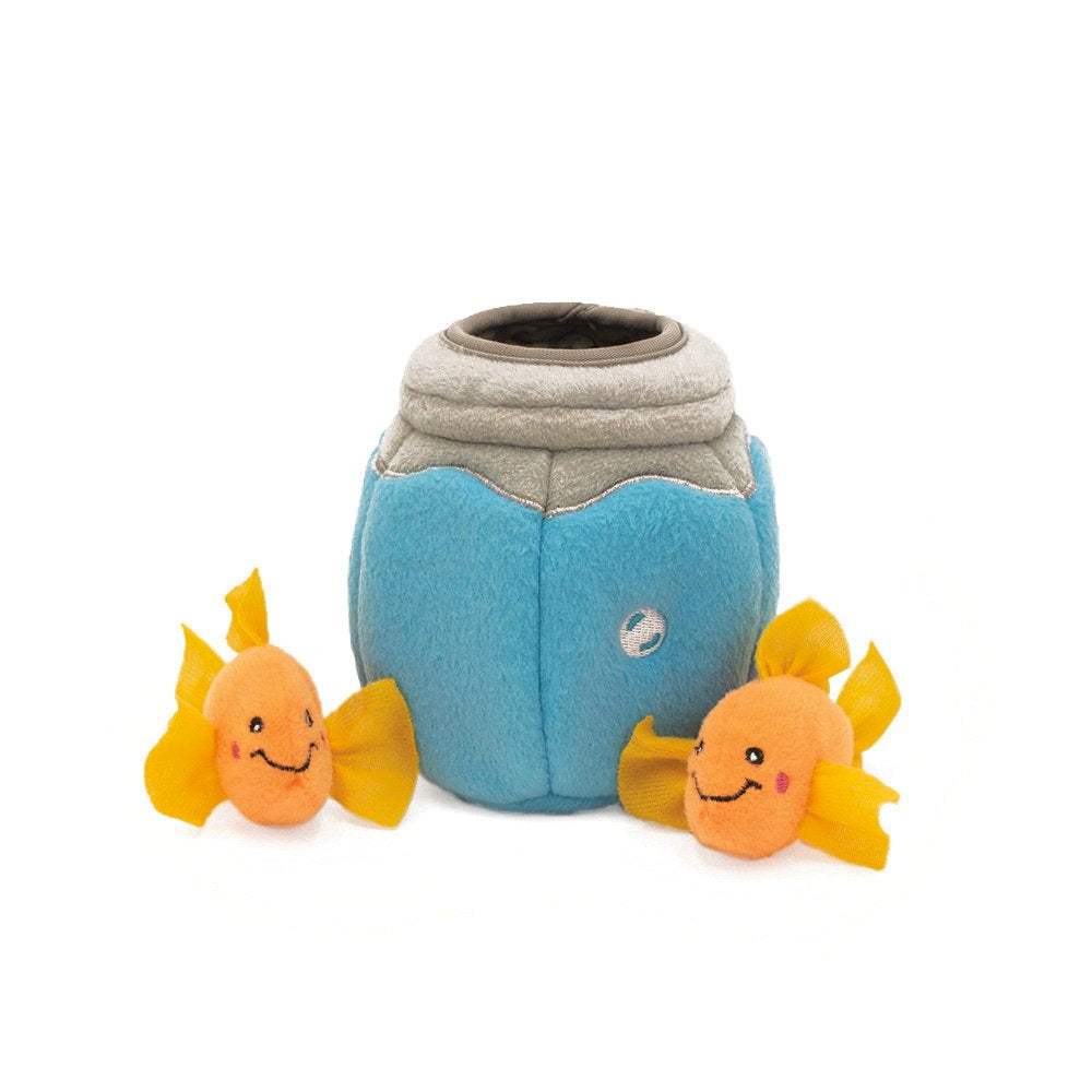 Zippy Claws Burrow Fish in Bowl