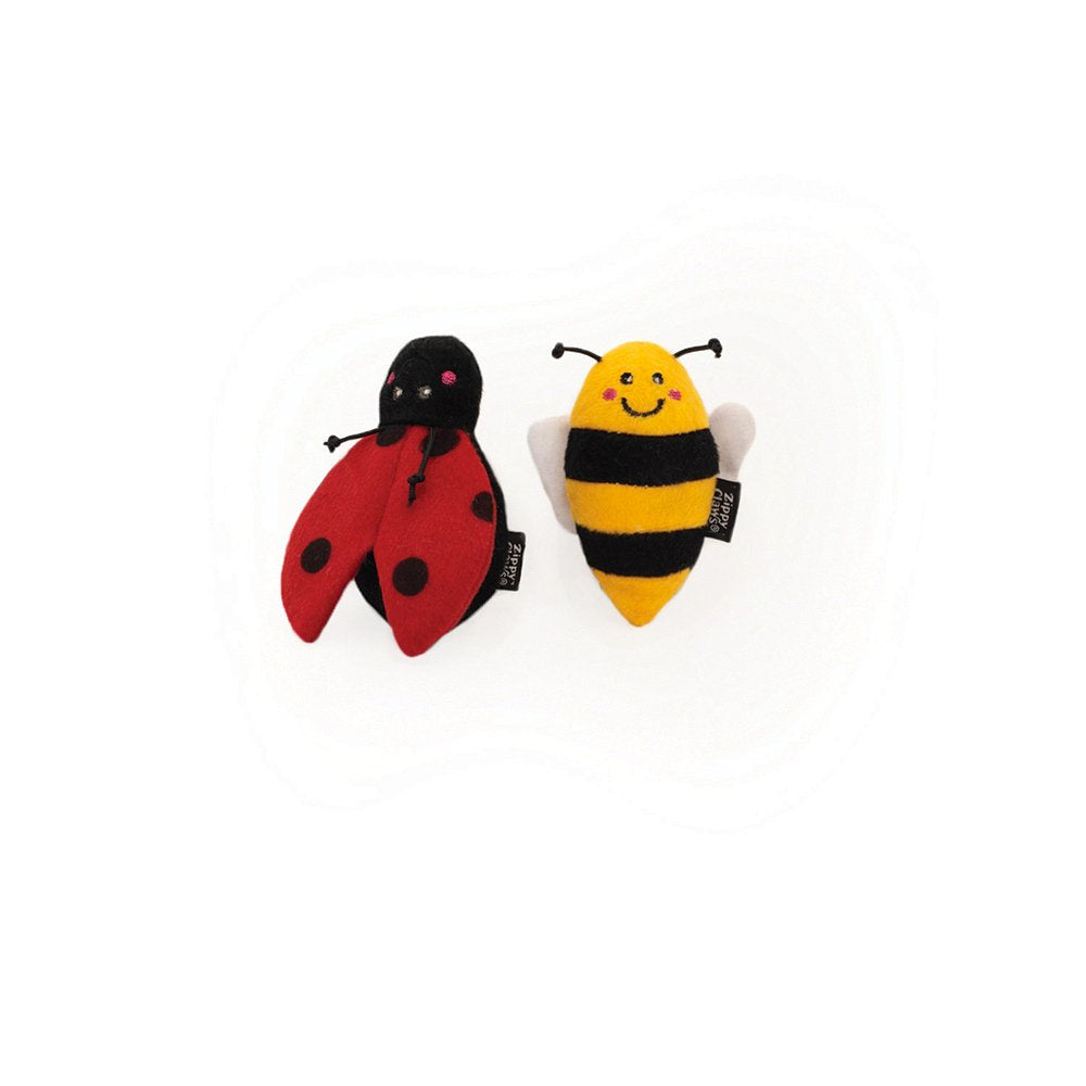 Zippy Claws Ladybug &amp; Bee - 2 Pack