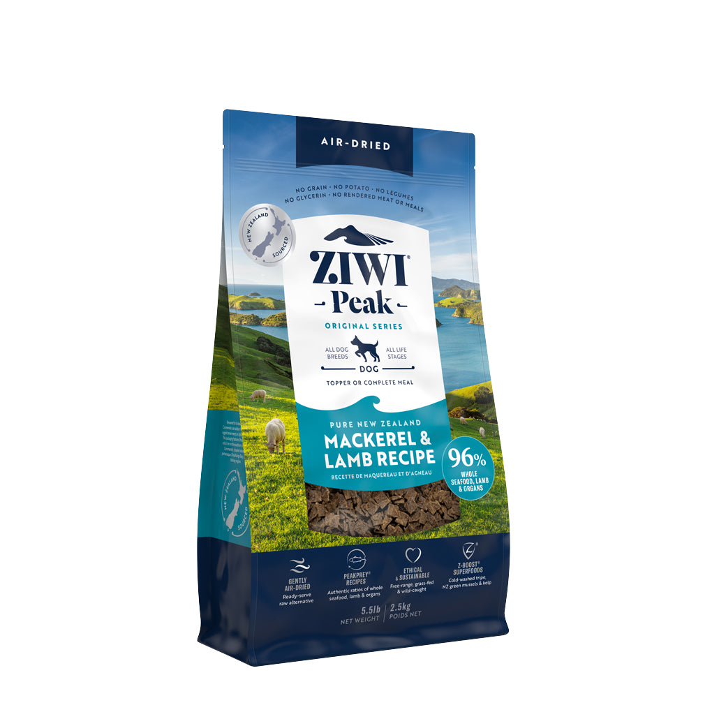 Ziwi Peak Air Dried Mackerel &amp; Lamb For Dogs