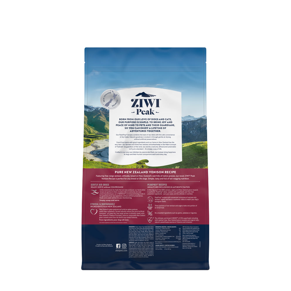 Ziwi Peak Air Dried Venison for Dogs