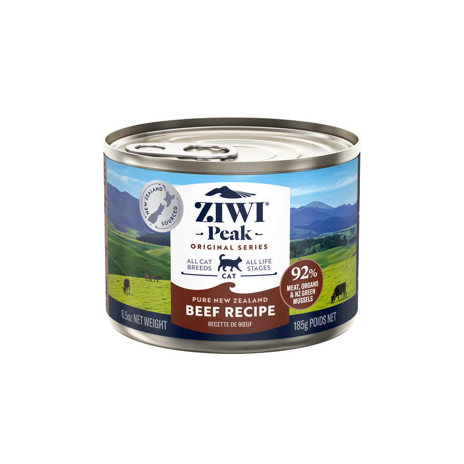 Ziwi Peak Wet Cat Food Beef Can