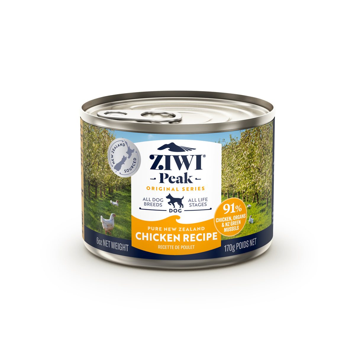 Ziwi Peak Wet Dog Food Free Range Chicken Cans