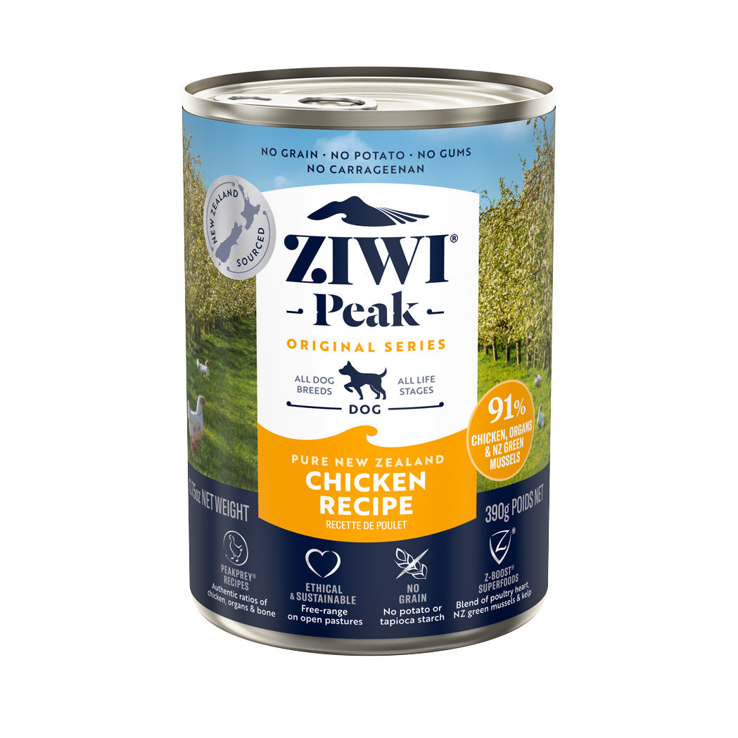 Ziwi Peak Wet Dog Food Free Range Chicken Cans - Value Bundle