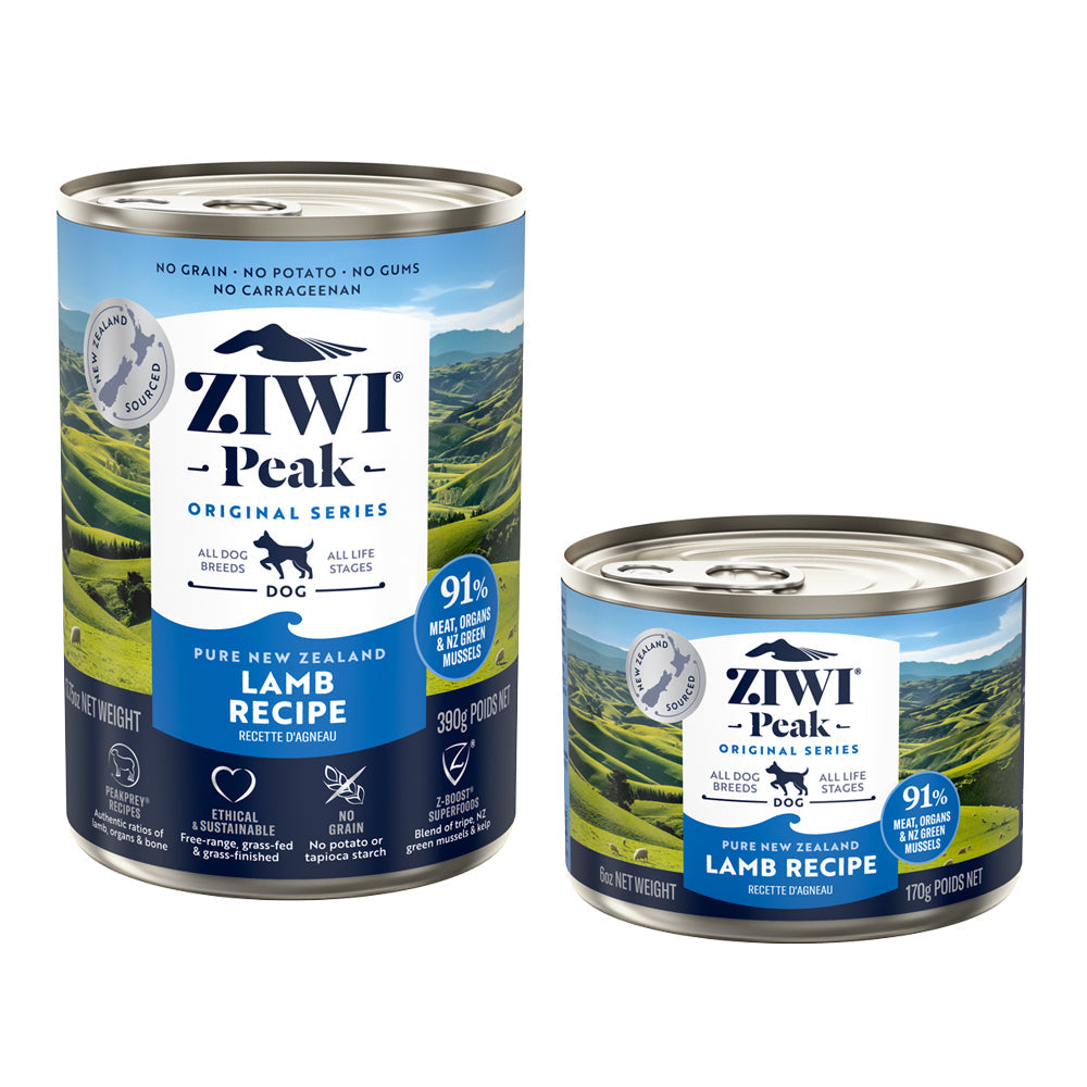 Ziwi Peak Wet Dog Food Lamb Cans - Value Bundle