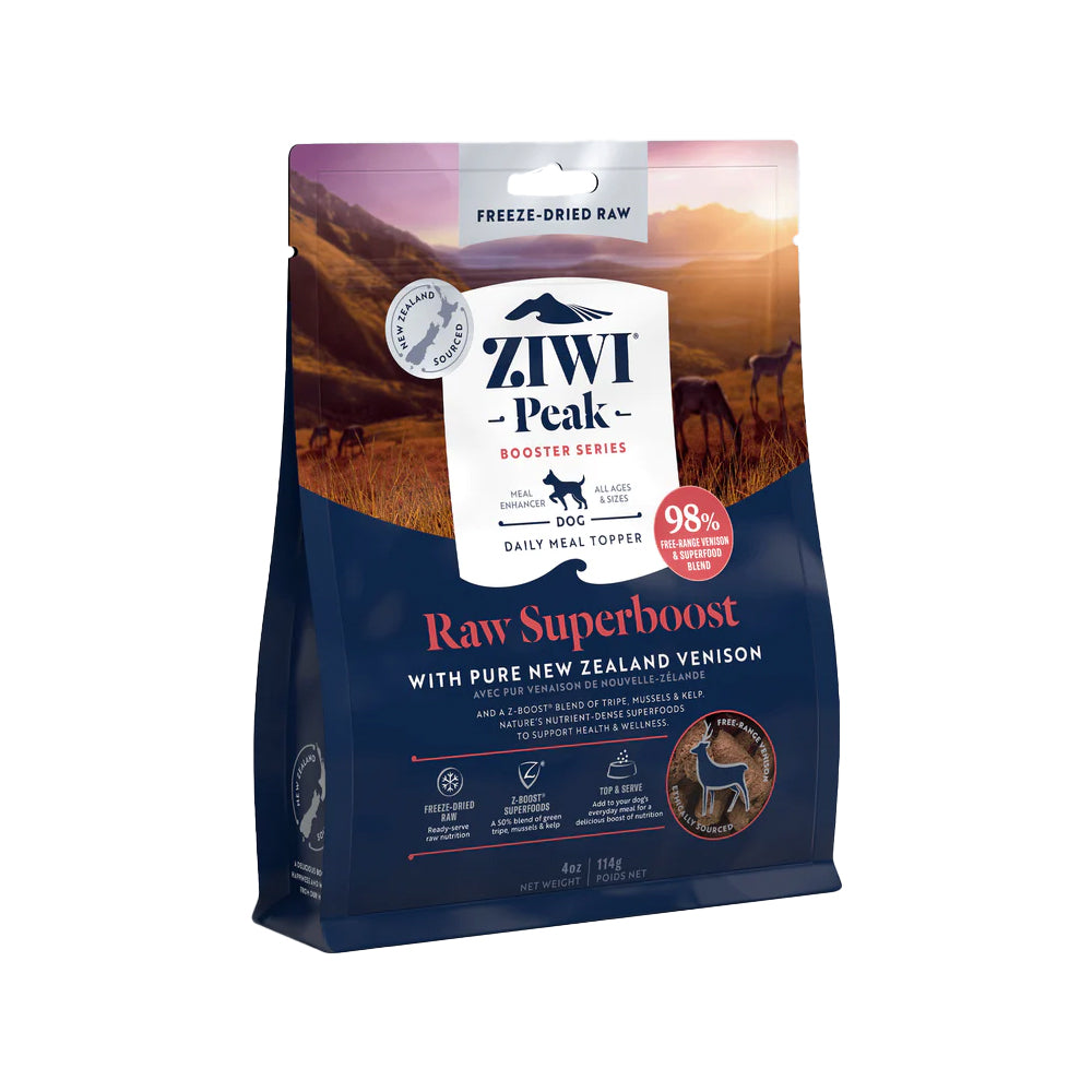 Ziwi Peak Freeze Dried Raw Superboost Daily Meal Topper - Venison