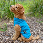 ZeeZ Cozy Fleece Dog Vest - Arctic Blue