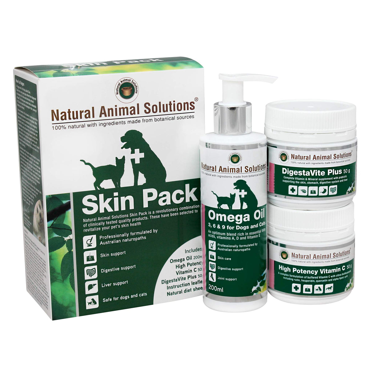 Natural Animal Solutions Skin Pack