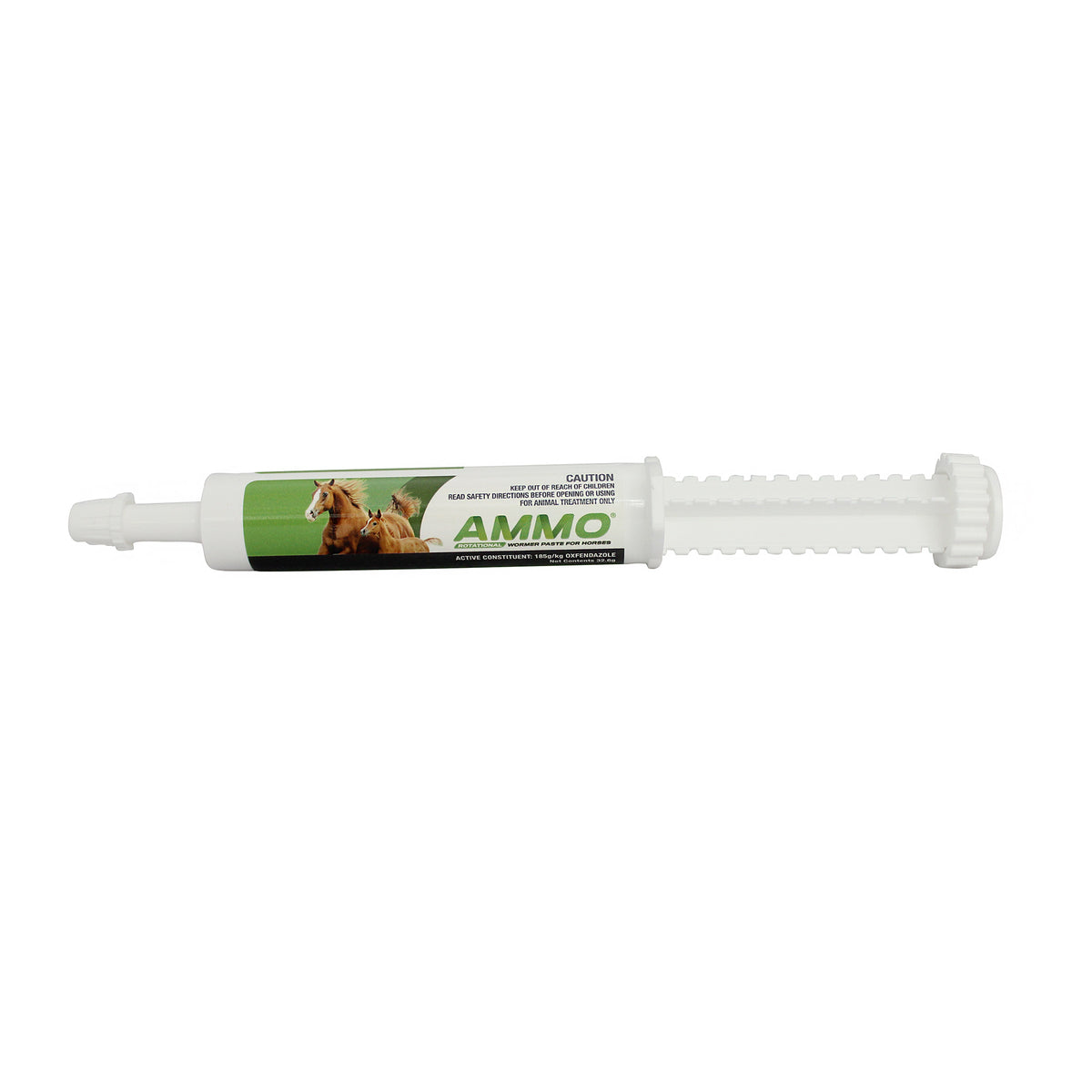 AMMO Rotational Wormer Paste for Horses (Green) 32.6g