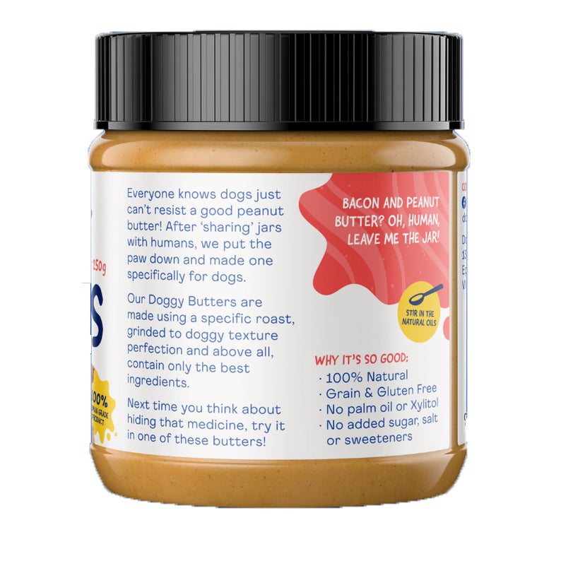 Doggylicious Barkin' Bacon Doggy Butters 250g
