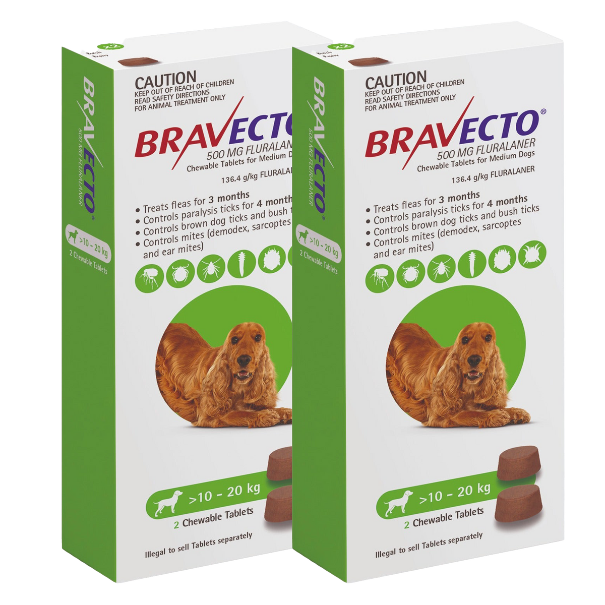 Bravecto medium clearance