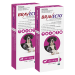 Bravecto Spot-On for Dogs 40kg-56kg (Pink) -  2 Pack Value Bundle