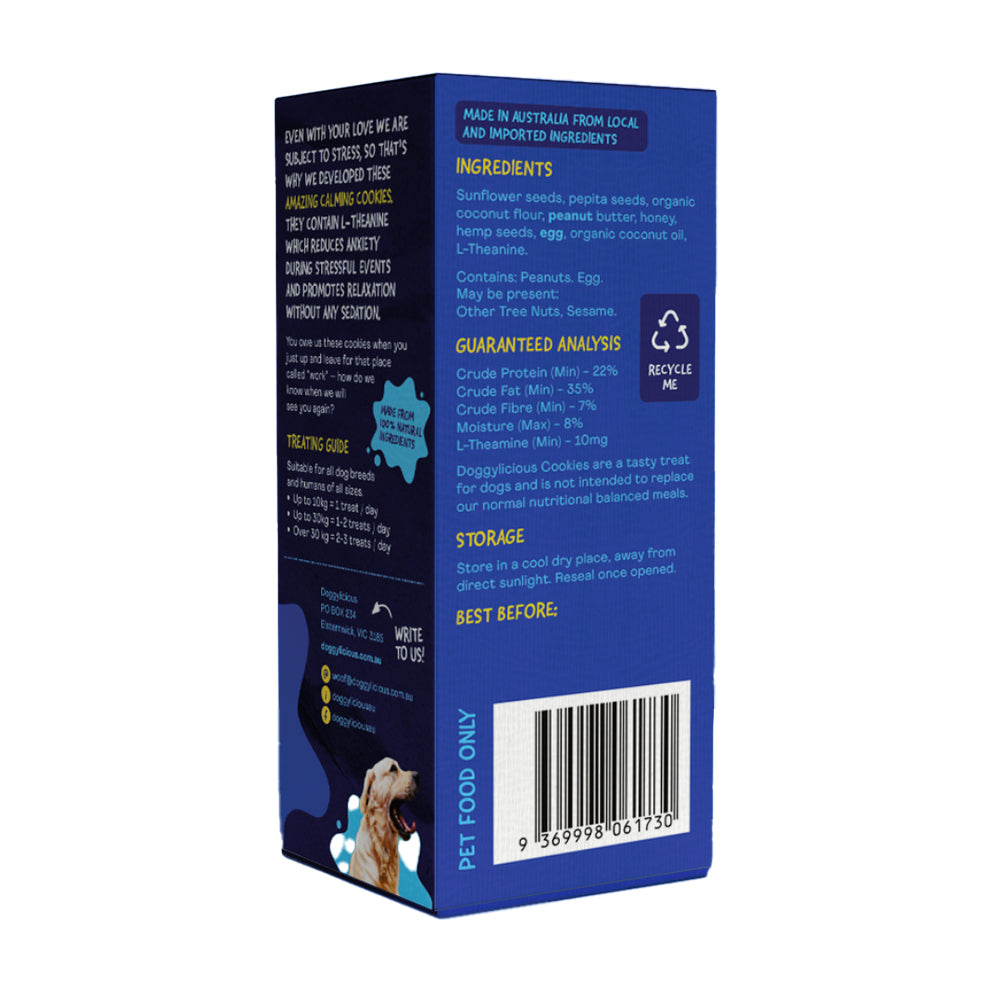 Doggylicious Calming Cookies 180g