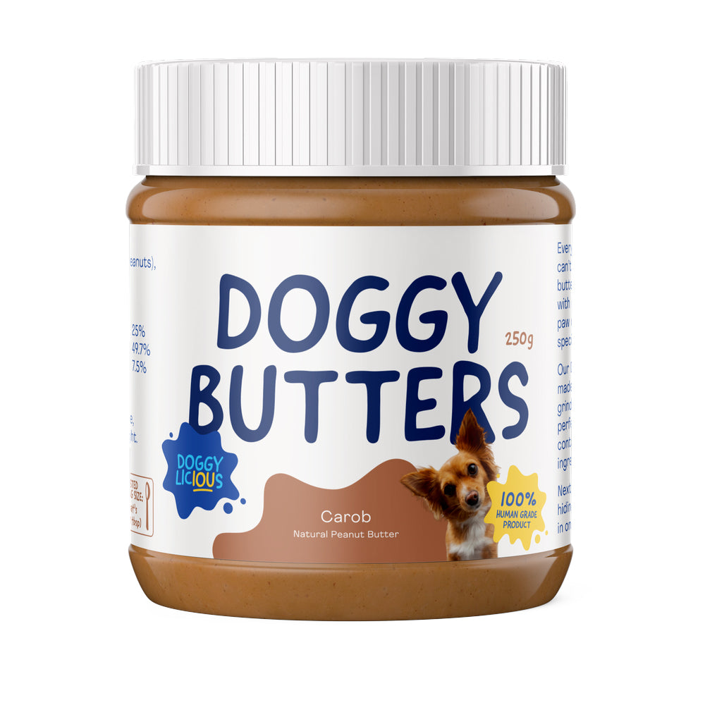 Doggylicious Carob Doggy Butters 250g