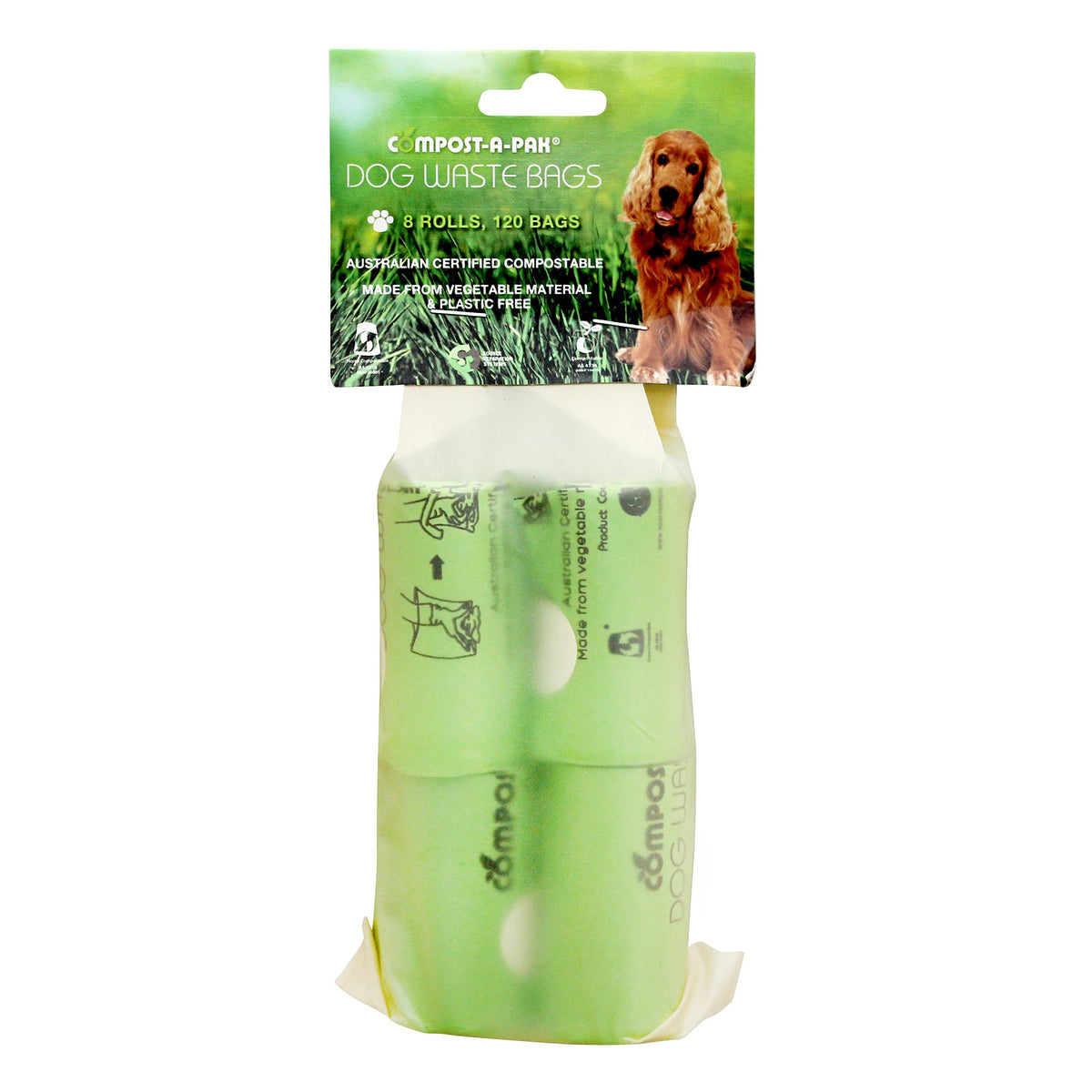 Compost-A-Pak Home Compostable Biodegradable Dog Poop Bags
