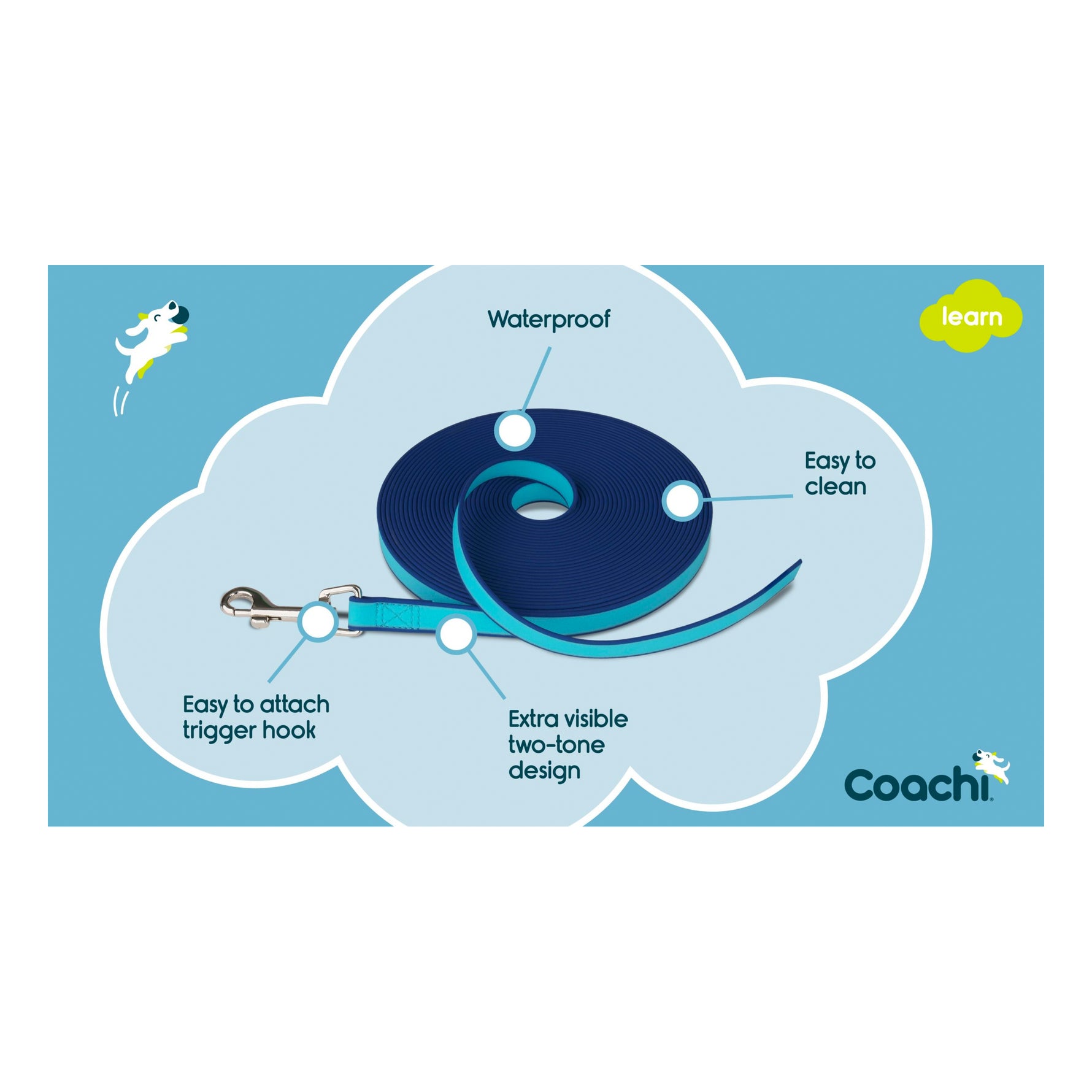 Coachi Waterproof Training Line 10m