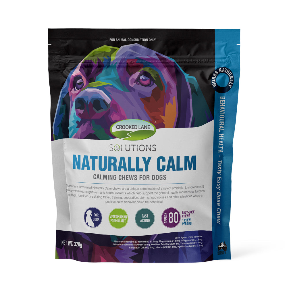 Crooked Lane Naturally Calm Calming Chews for Dogs 320g