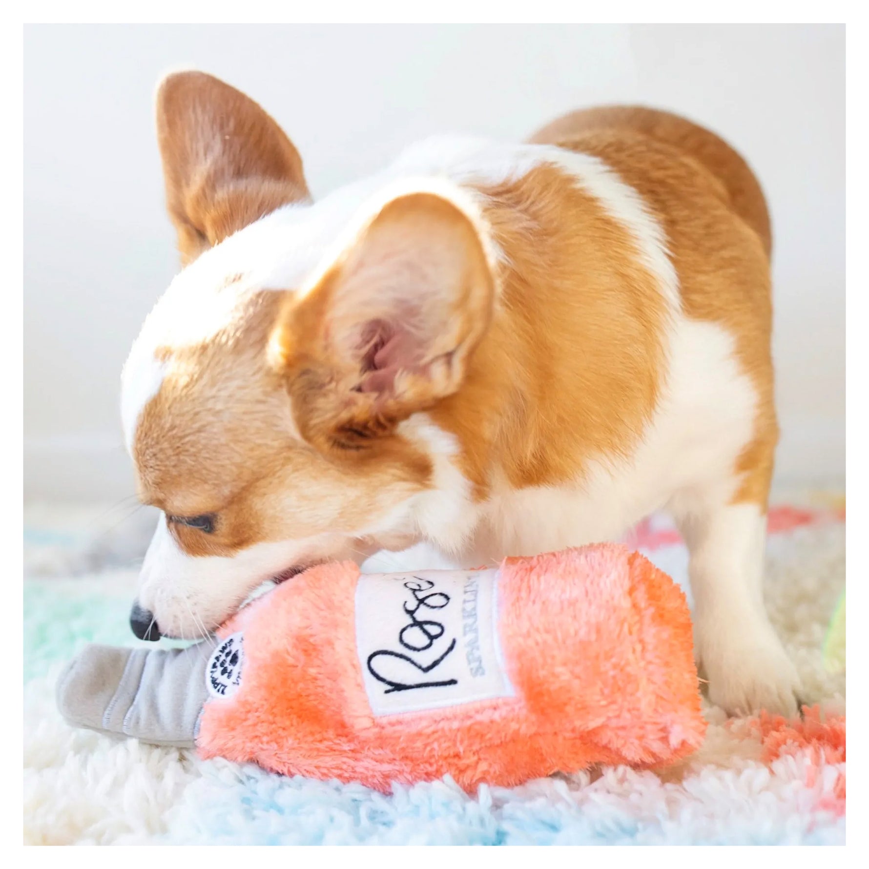 Zippy Paws Happy Hour Crusherz - Rosé
