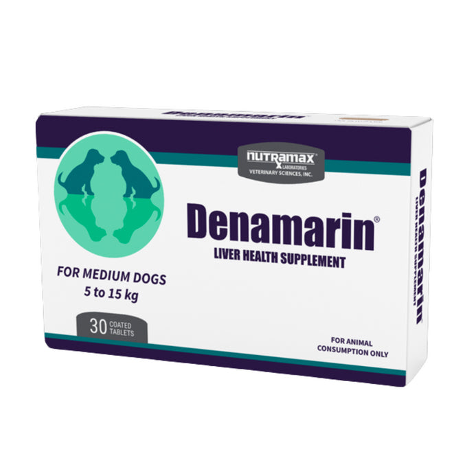 Nutramax Denamarin Liver Health Supplement for Medium Dogs 6-15kg