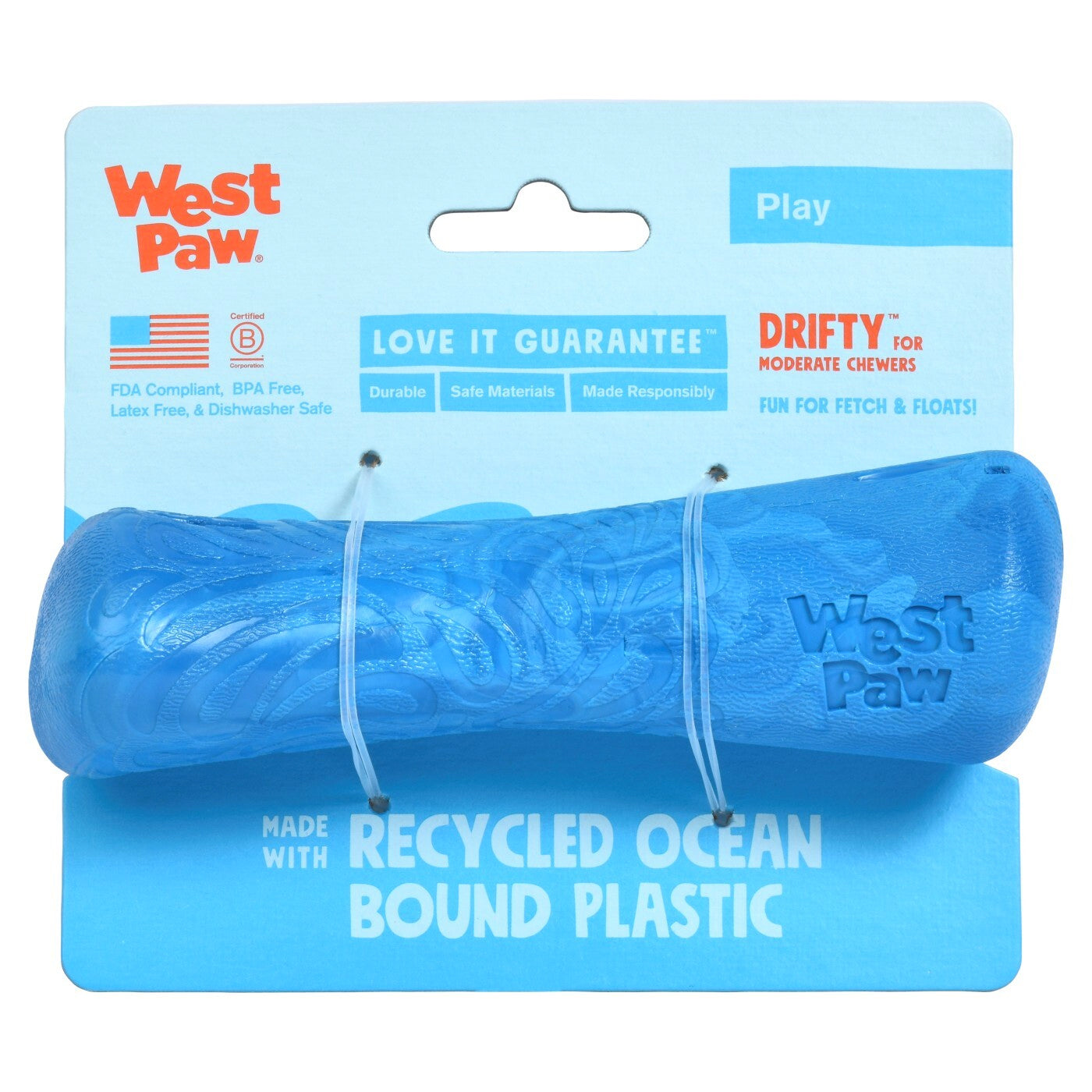West Paw Drifty Fetch Dog Toy