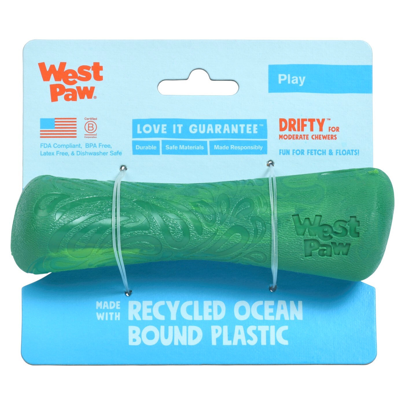 West Paw Drifty Fetch Dog Toy