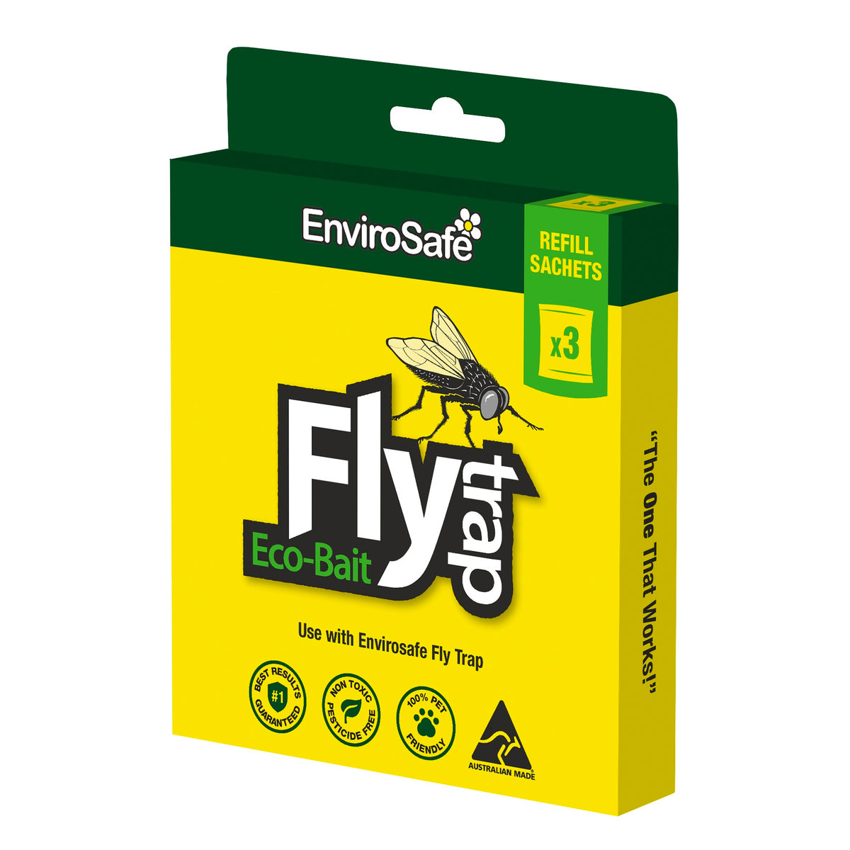 EnviroSafe Fly Trap Attractant - 3 pack