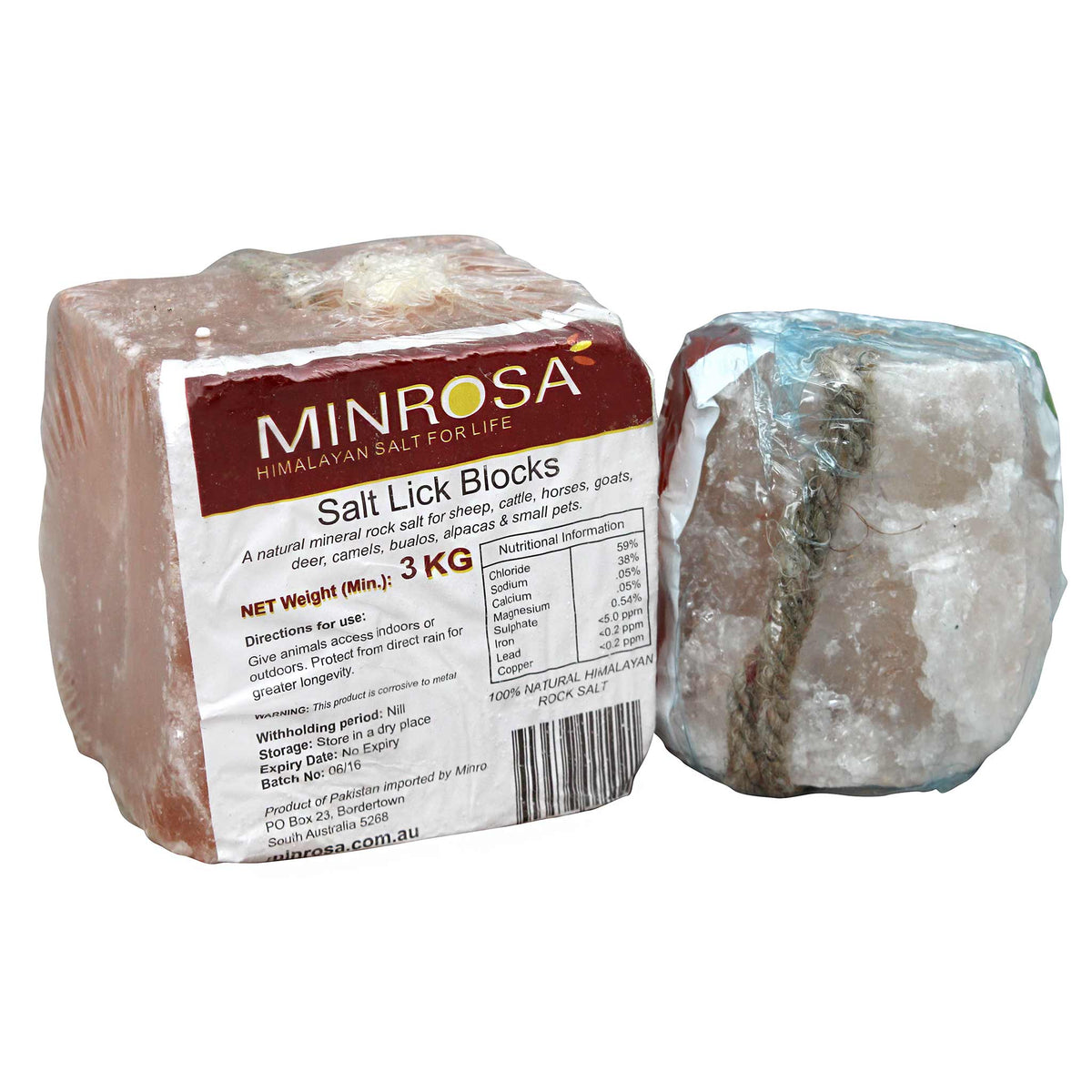 Minrosa Salt Roll with Rope