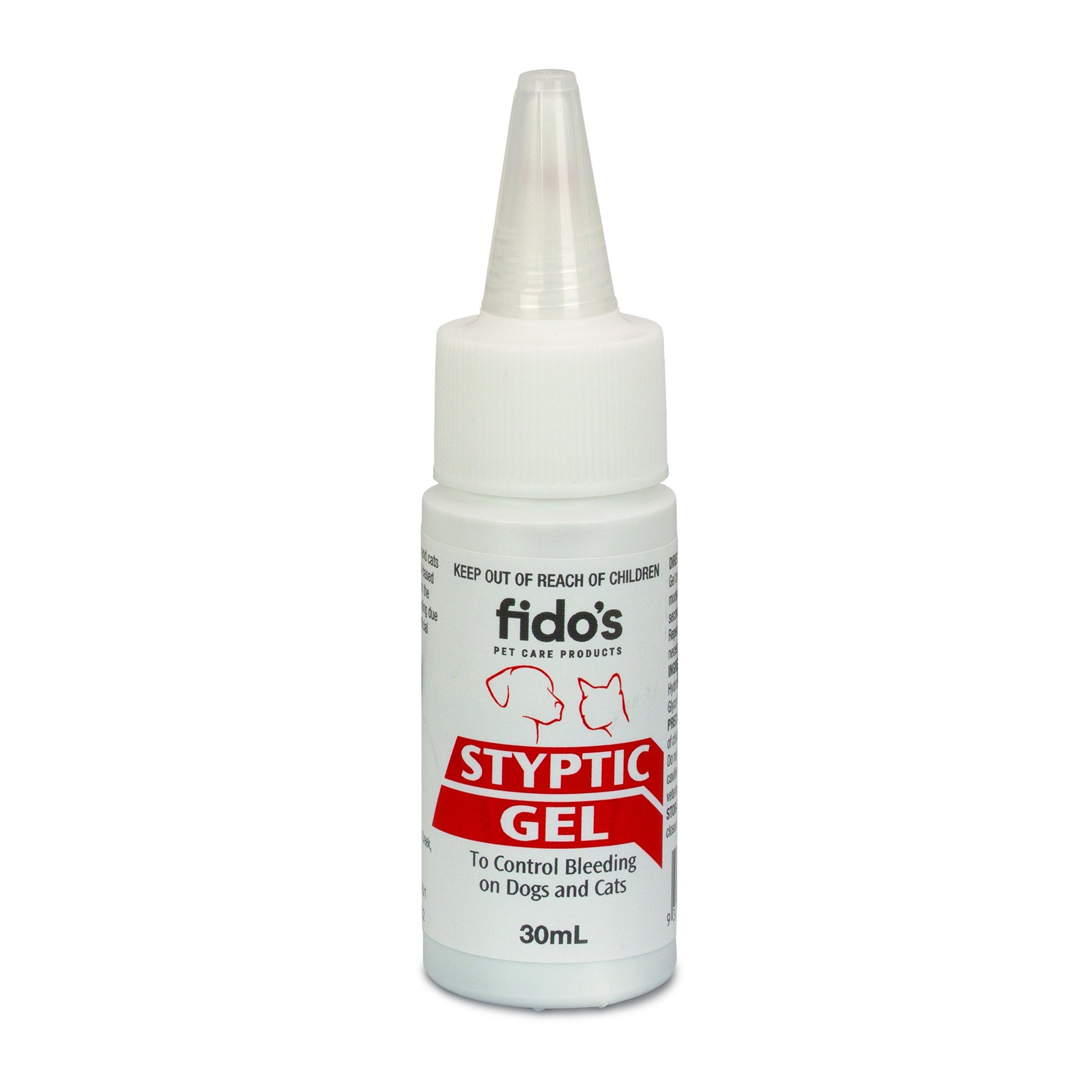 Fido's Styptic Gel to Control Bleeding 30mL