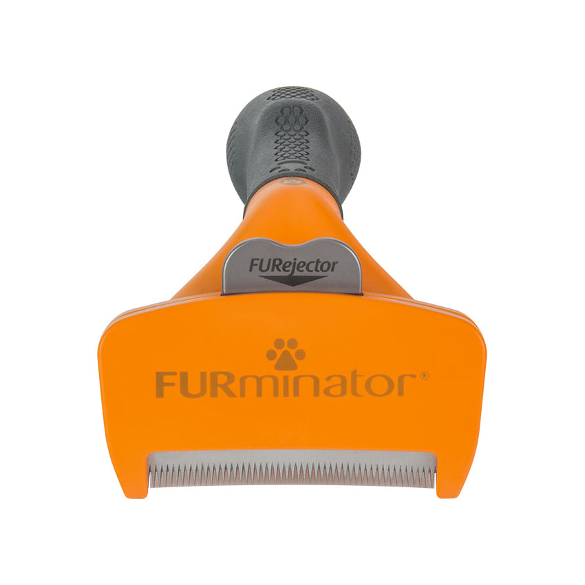 FURminator deShedding Tool for Long Haired Medium Dogs