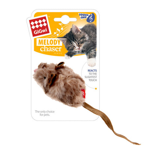 GiGwi Melody Chaser Mouse Cat Toy