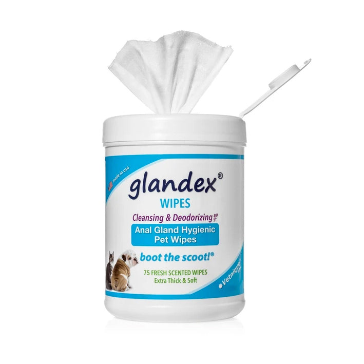 Glandex Anal Gland Hygenic Pet Wipes