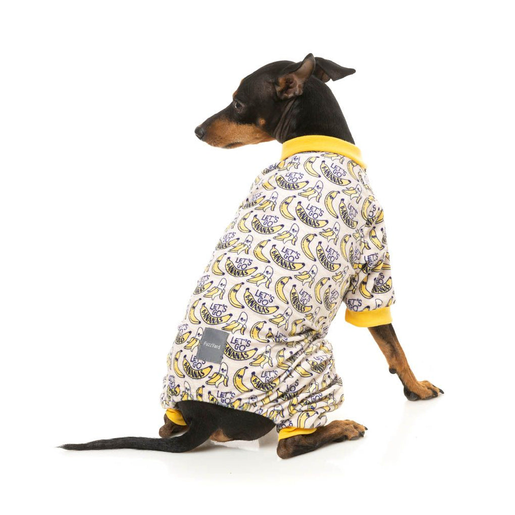 FuzzYard Dog Pyjamas - Go Bananas