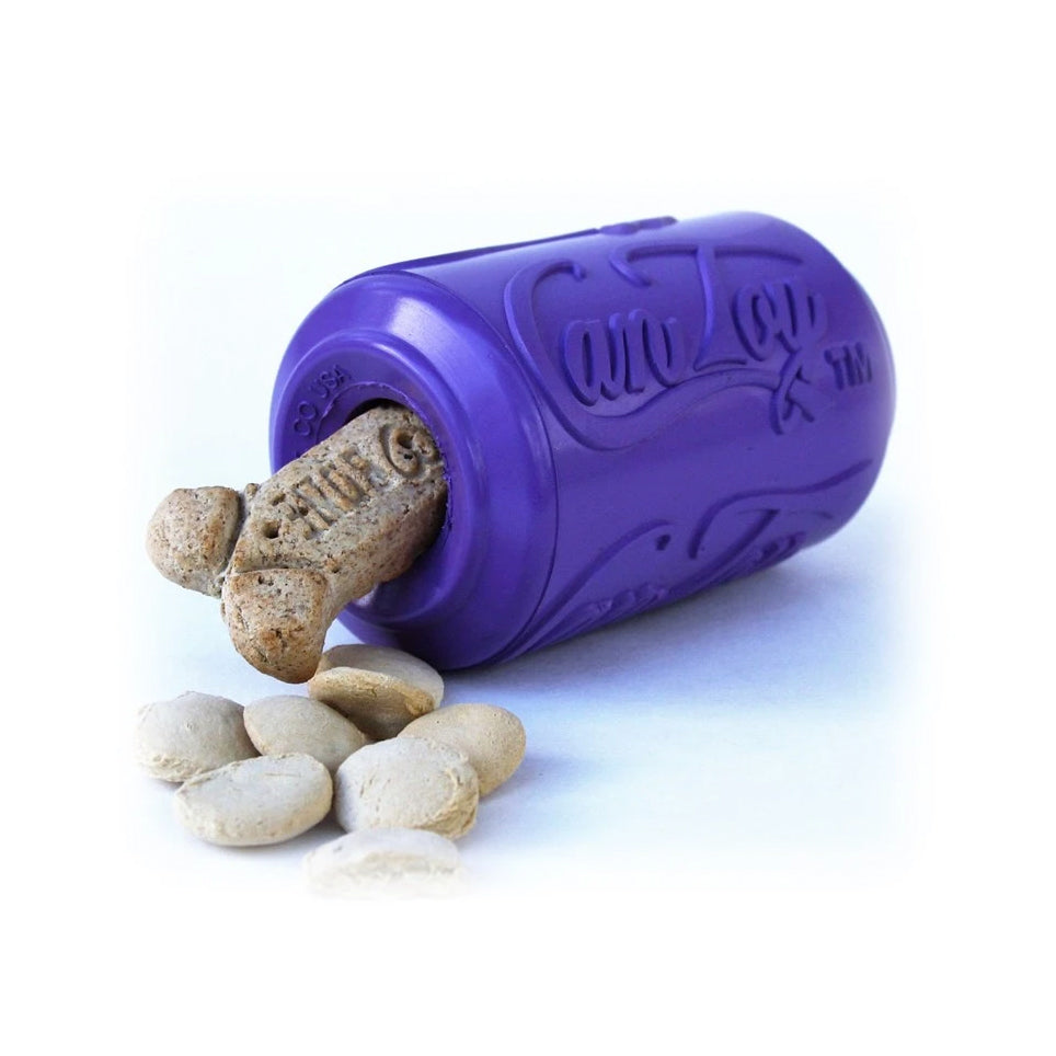 SodaPup Chew & Treat Dispensing Can Toy