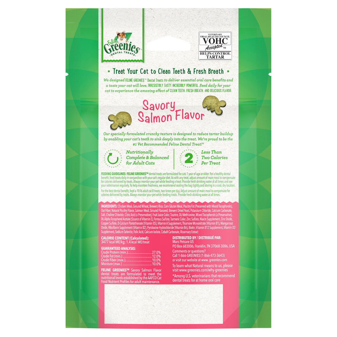 Feline Greenies Dental Treats for Cats - Assorted Flavours