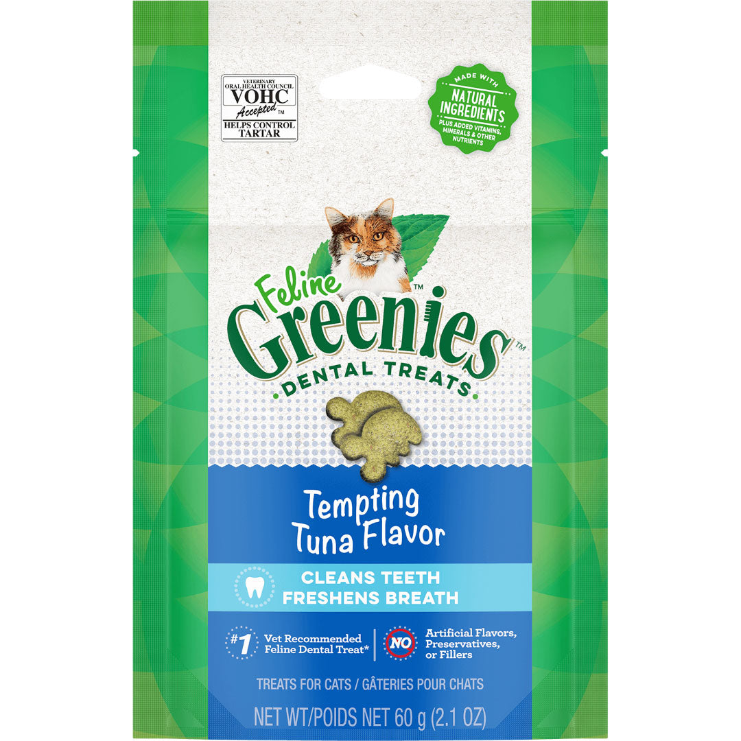 Feline Greenies Dental Treats for Cats - Assorted Flavours