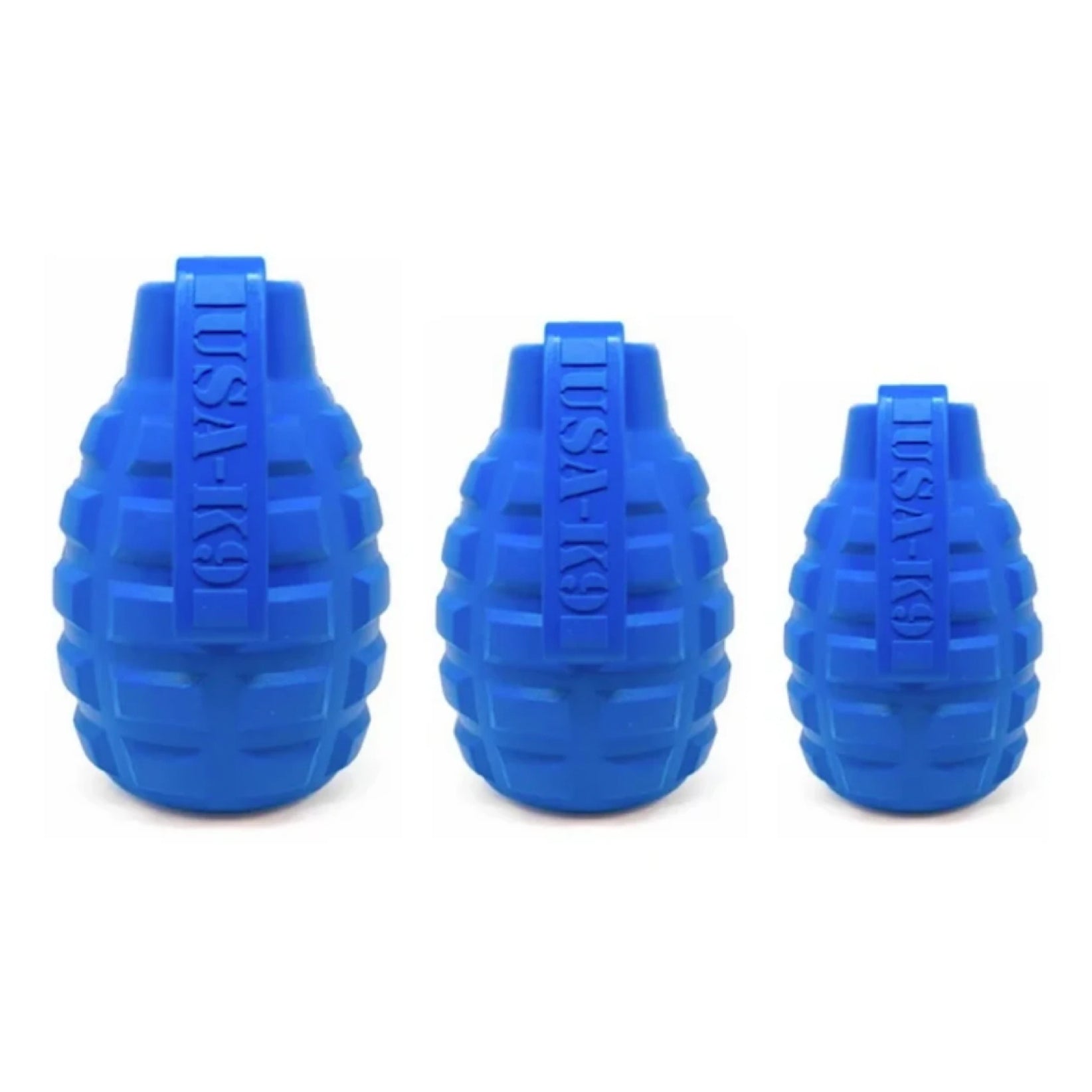 USA-K9 Grenade Rubber Treat Dispensing & Chew Toy